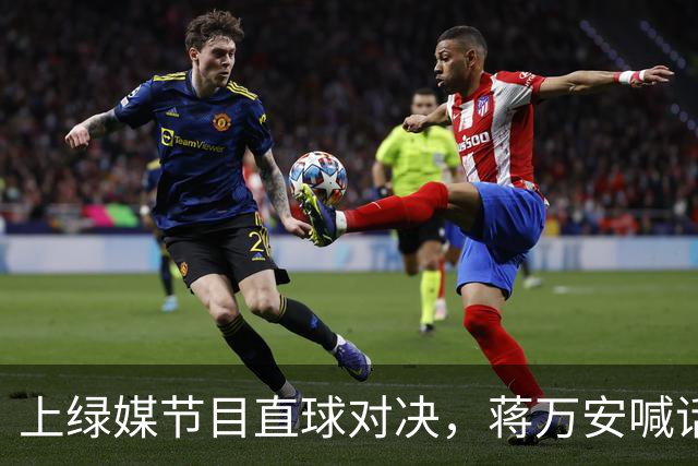 上绿媒节目直球对决，蒋万安喊话支持者：局势变化快，现在很危急