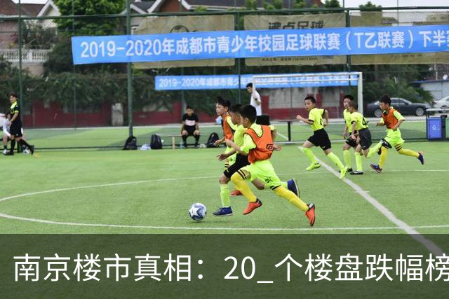 南京楼市真相：20 个楼盘跌幅榜，江北次新盘几乎全线腰斩